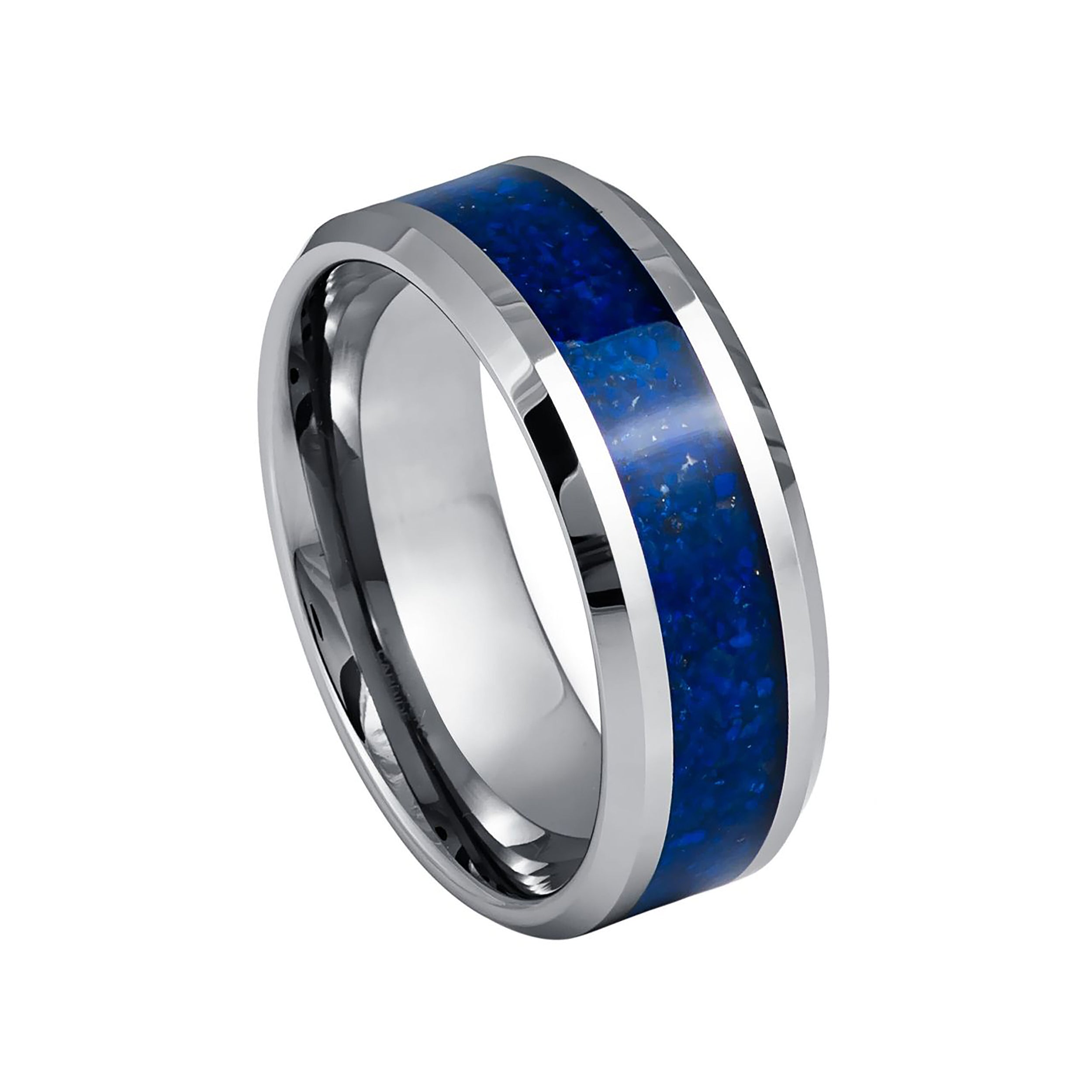 Lapis Lazuli Tungsten Ring