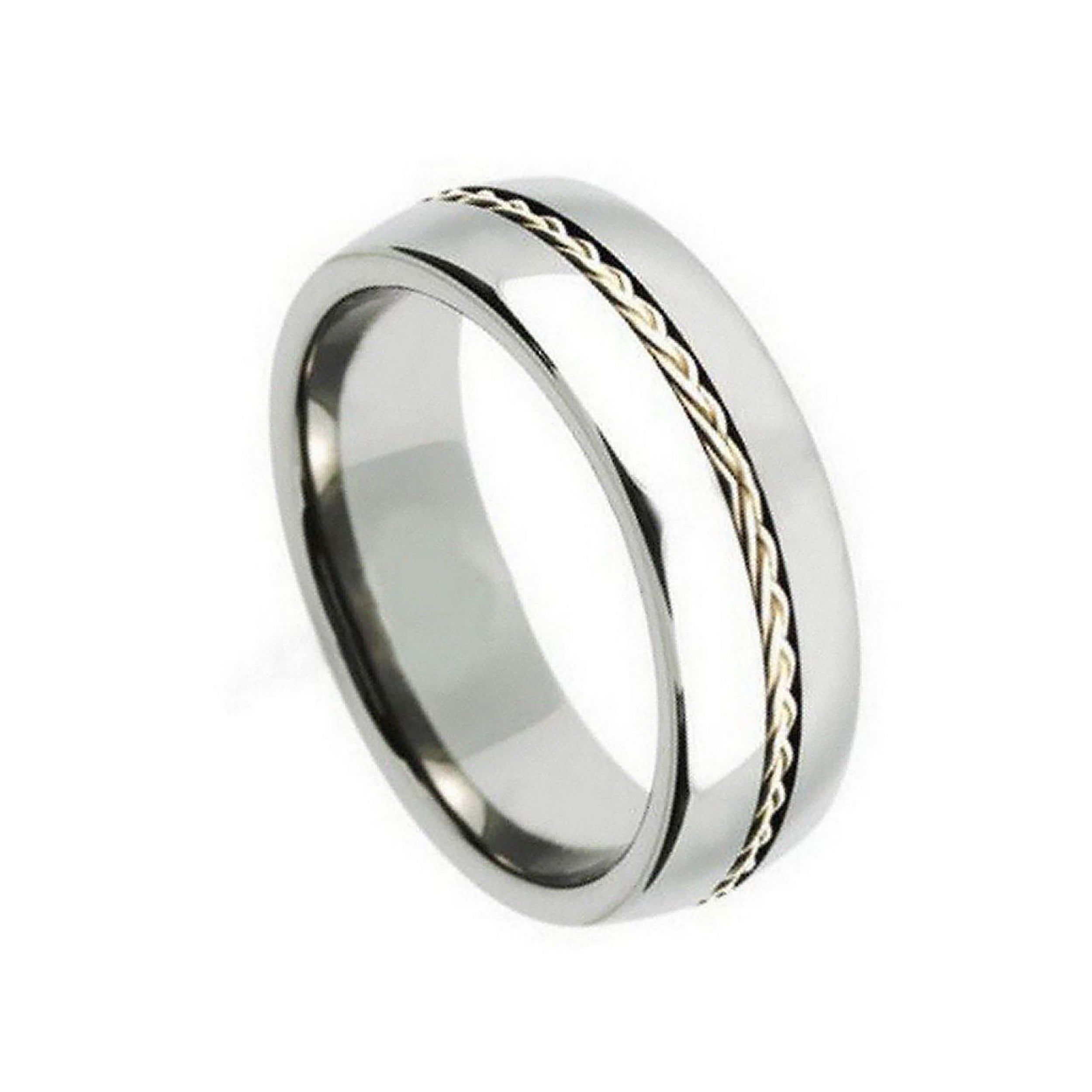 Braided Tungsten Ring