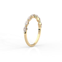 Marquise Cut Diamond Band